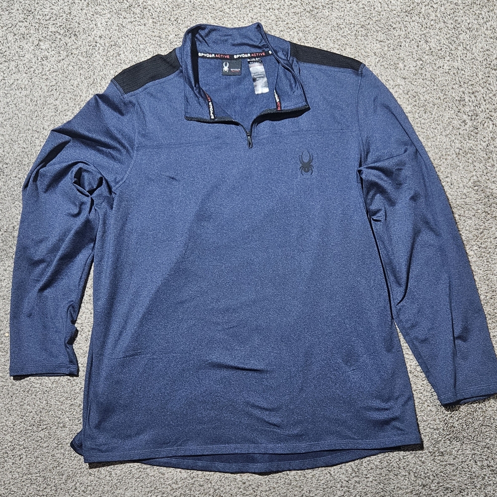 2 Spyder Gray and Blue Jackets - Picture 7 of 11